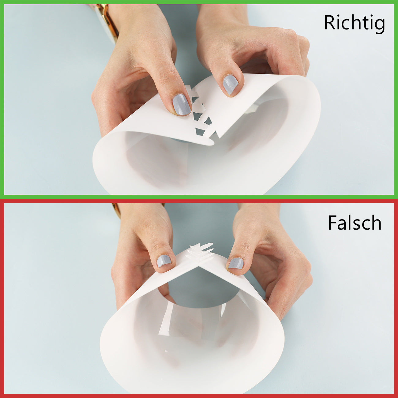 Lichthülle 10er Set "Herz" mit Namen und Datum