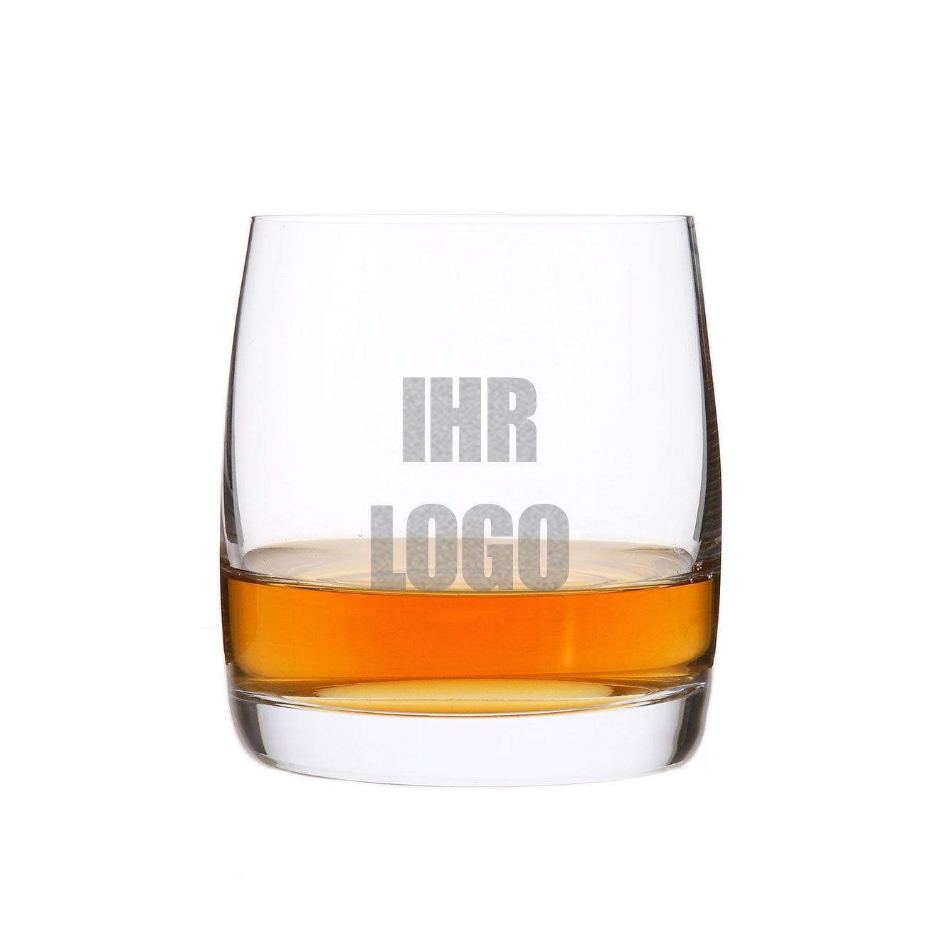 Trinkglas mit Logo graviert