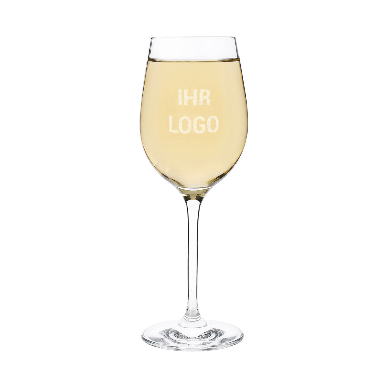 Leonardo Weißweinglas inkl. Gravur des Logos