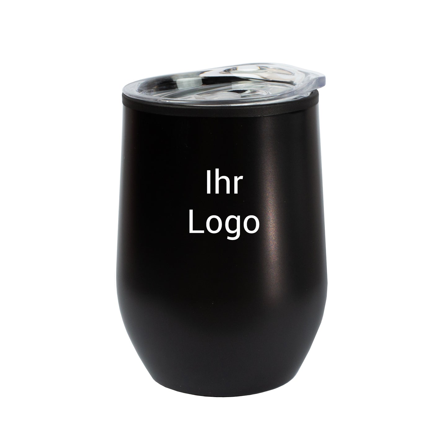 Thermobecher mit Firmenlogo bedruckt in zwei Farben