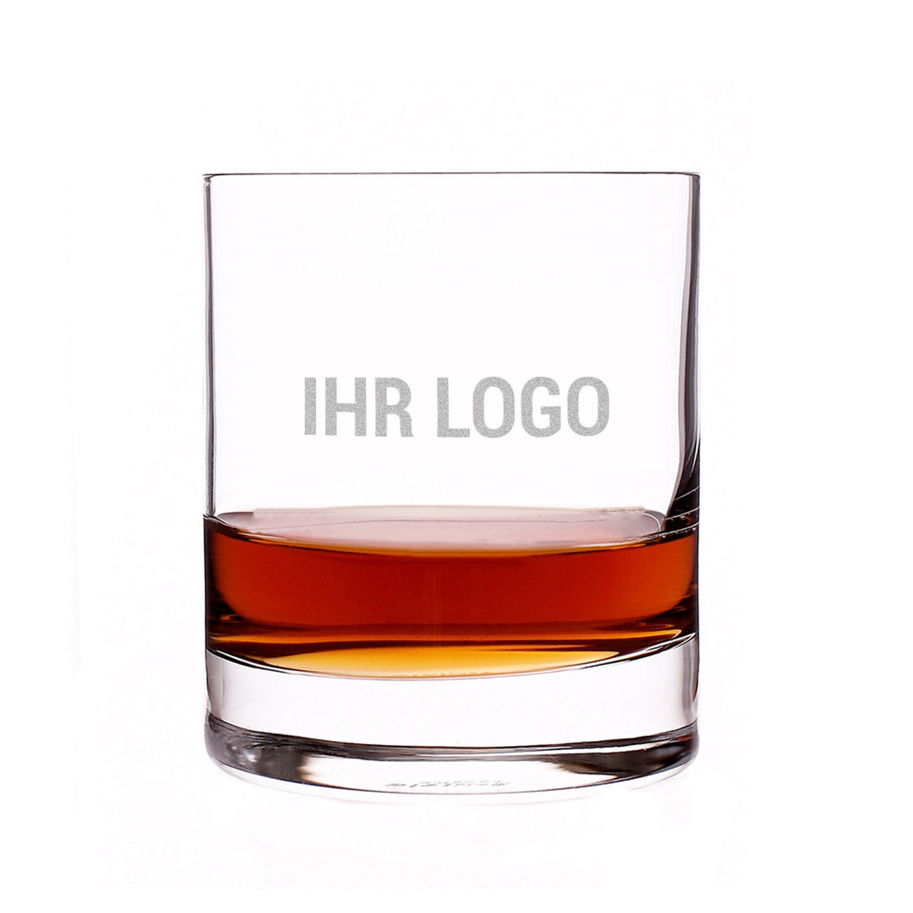 Schlichtes Whiskyglas inkl. Gravur des Logos