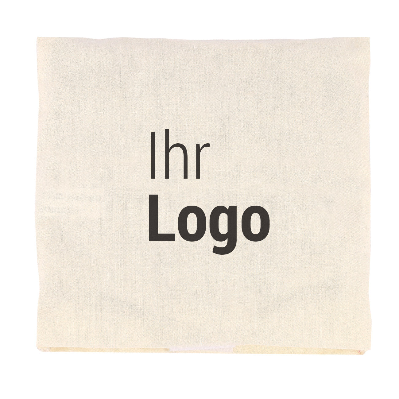 Kirschkernkissen mit Logo bedruckt