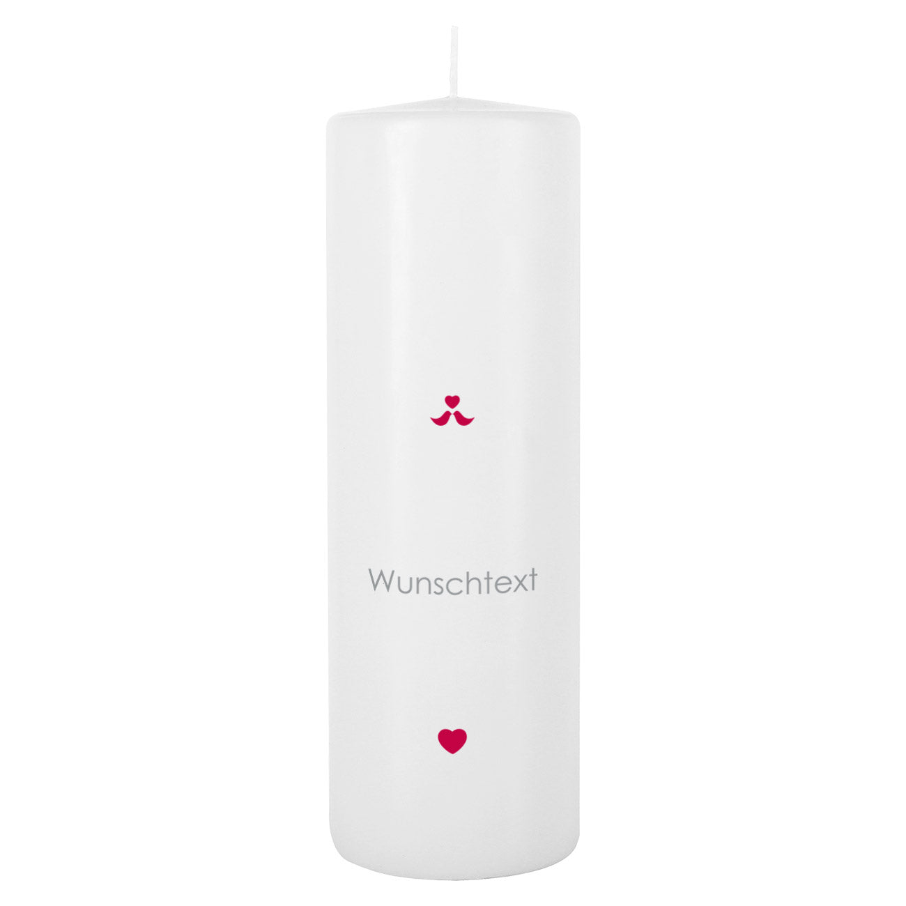 Personalisierte Hochzeitskerze "Baum"