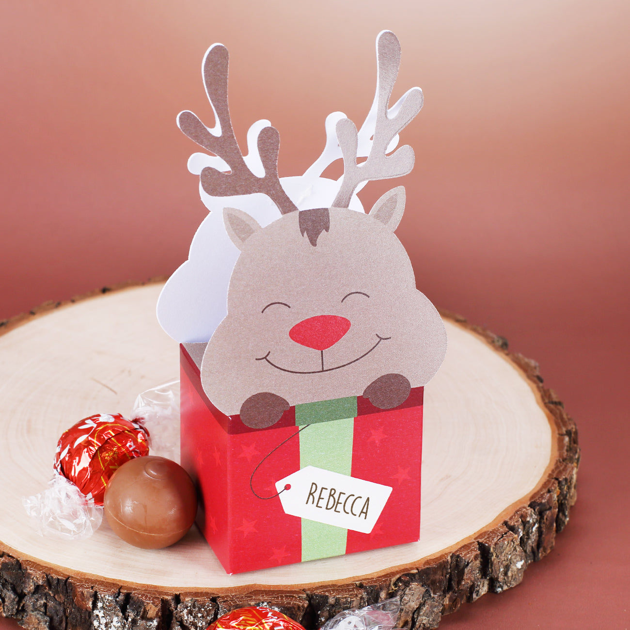 Geschenkverpackung klein Weihnachten