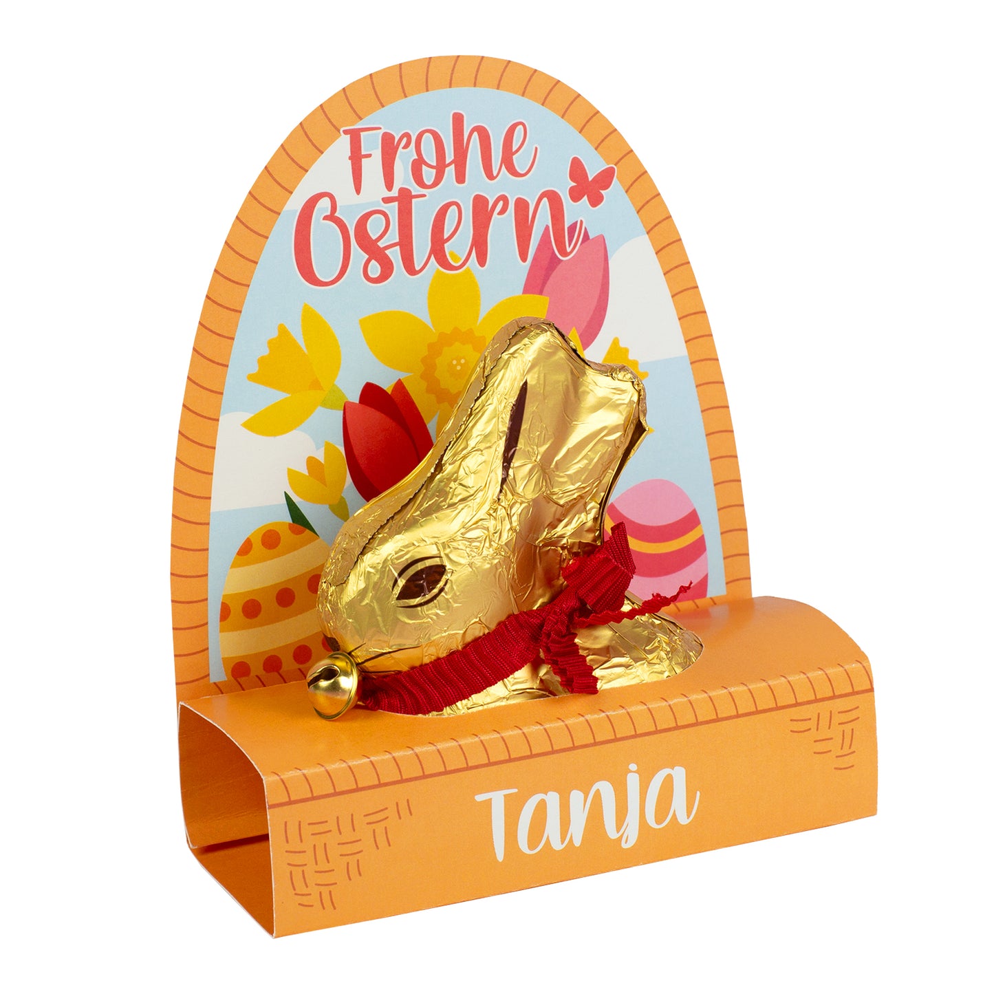 Lindt Goldhase 100g mit Name personalisiert