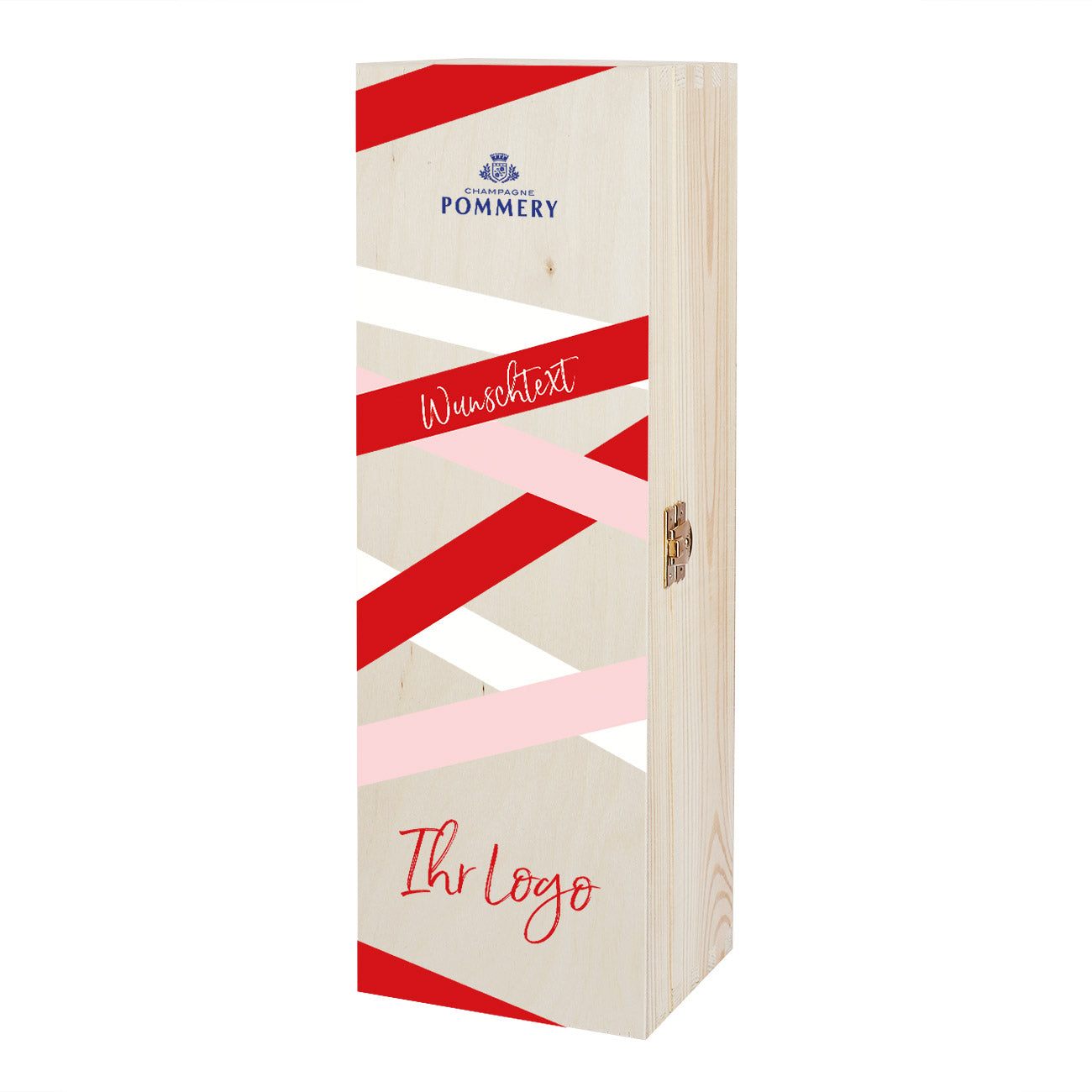 Holzbox "Pommery" - Lignes Rosé