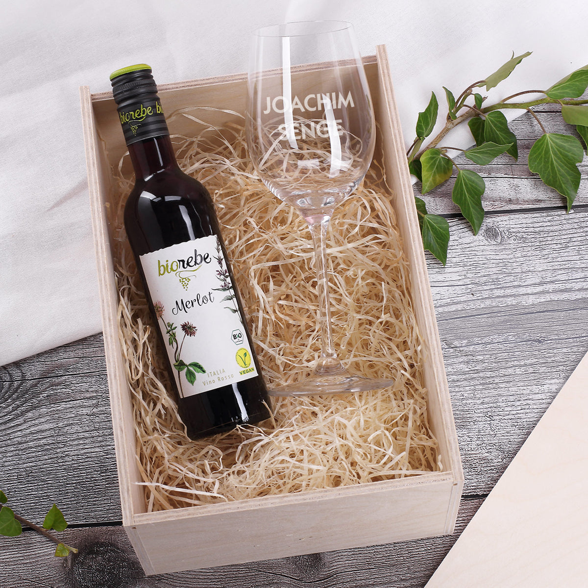 Wein-Geschenkset zum Jubiläum
