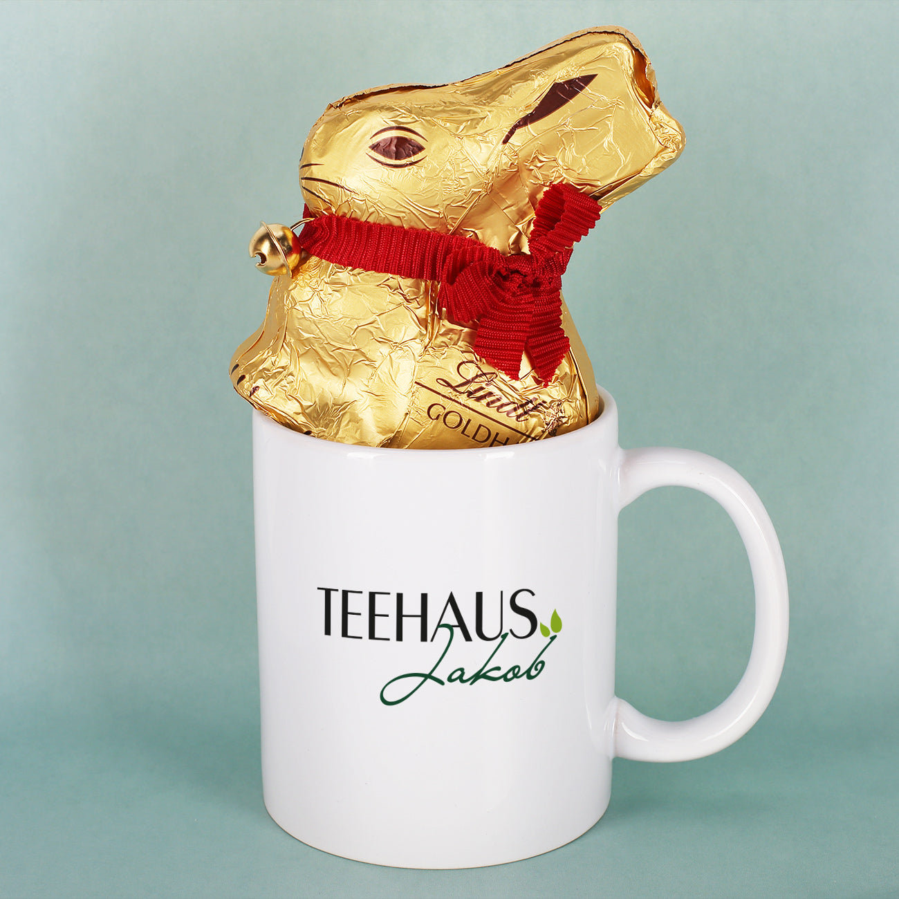 Tasse mit Logo bedruckt – Weiße Werbetasse (300 ml)