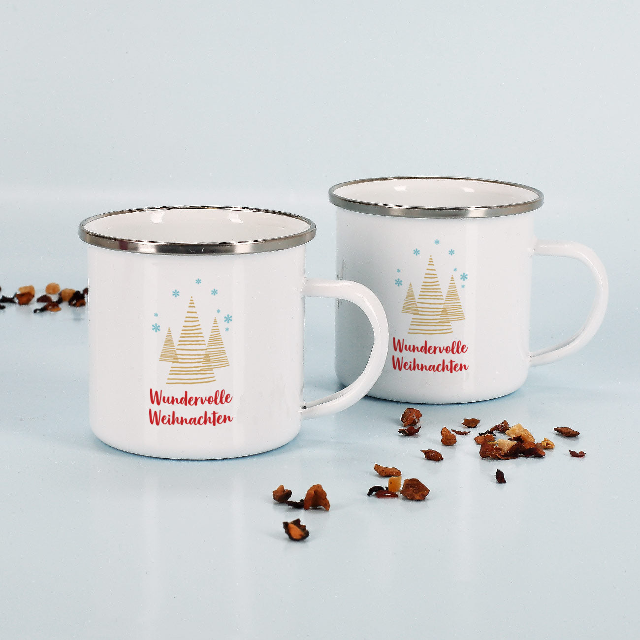 Glühwein-Geschenkset mit Firmenlogo