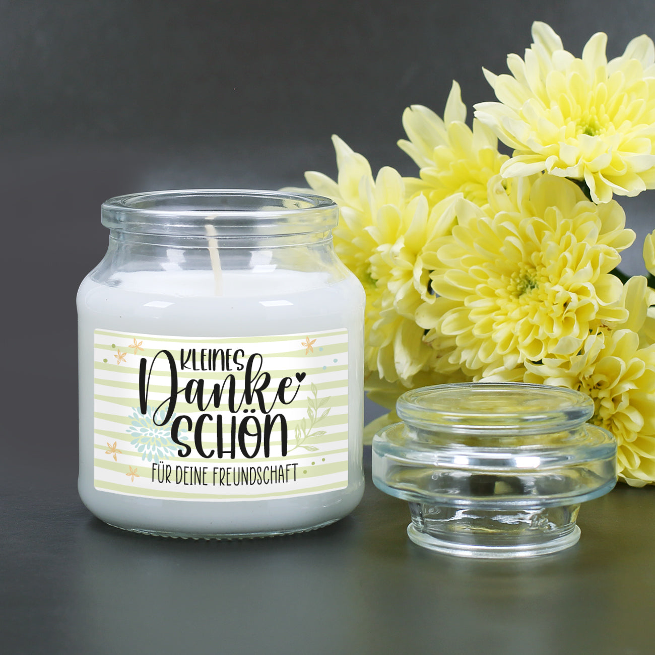 Duftkerze kleines Dankeschön