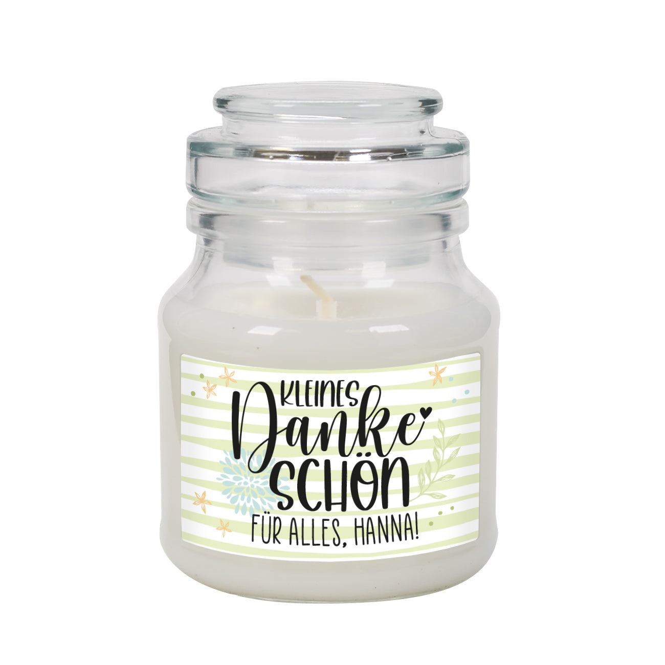 Duftkerze kleines Dankeschön