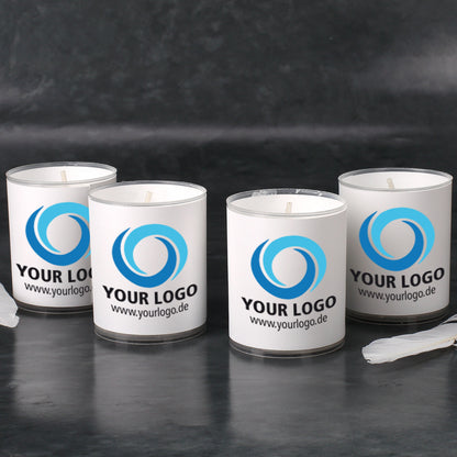 Teelichter im 4er Set mit Ihrem Logo