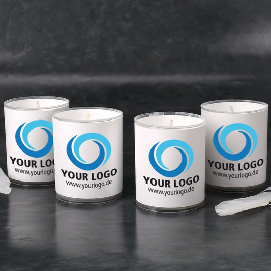 Teelichter im 4er Set mit Ihrem Logo
