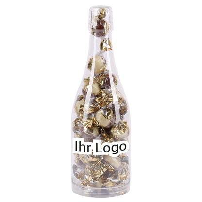 Pralinenflasche inkl. Druck des Logos