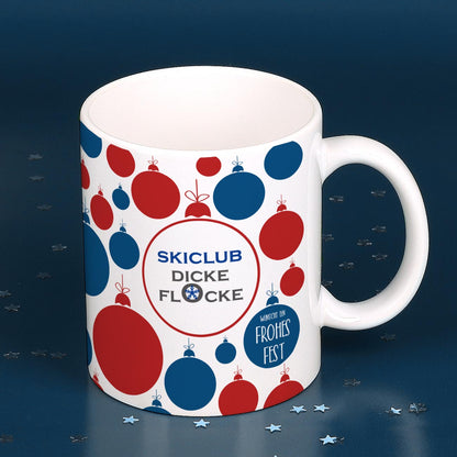 Tassen-Geschenkset zu Weihnachten mit Lindor-Kugeln