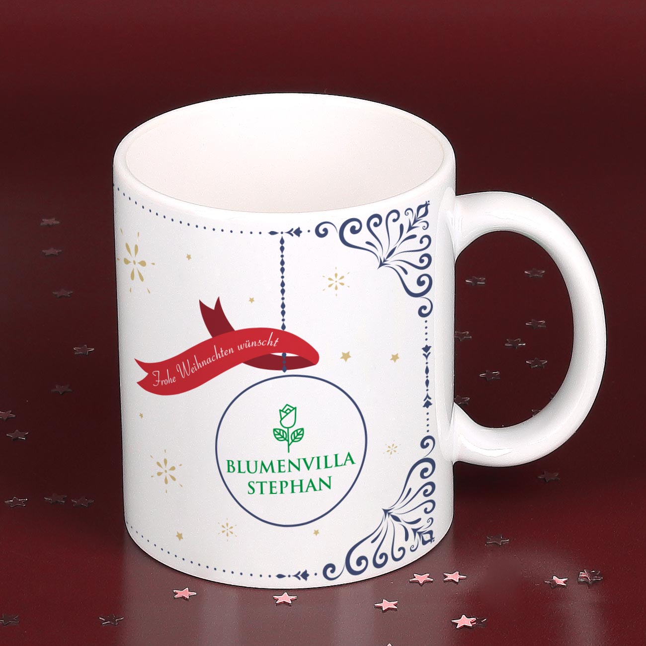 Geschenkset mit Lindor-Kugeln zu Weihnachten