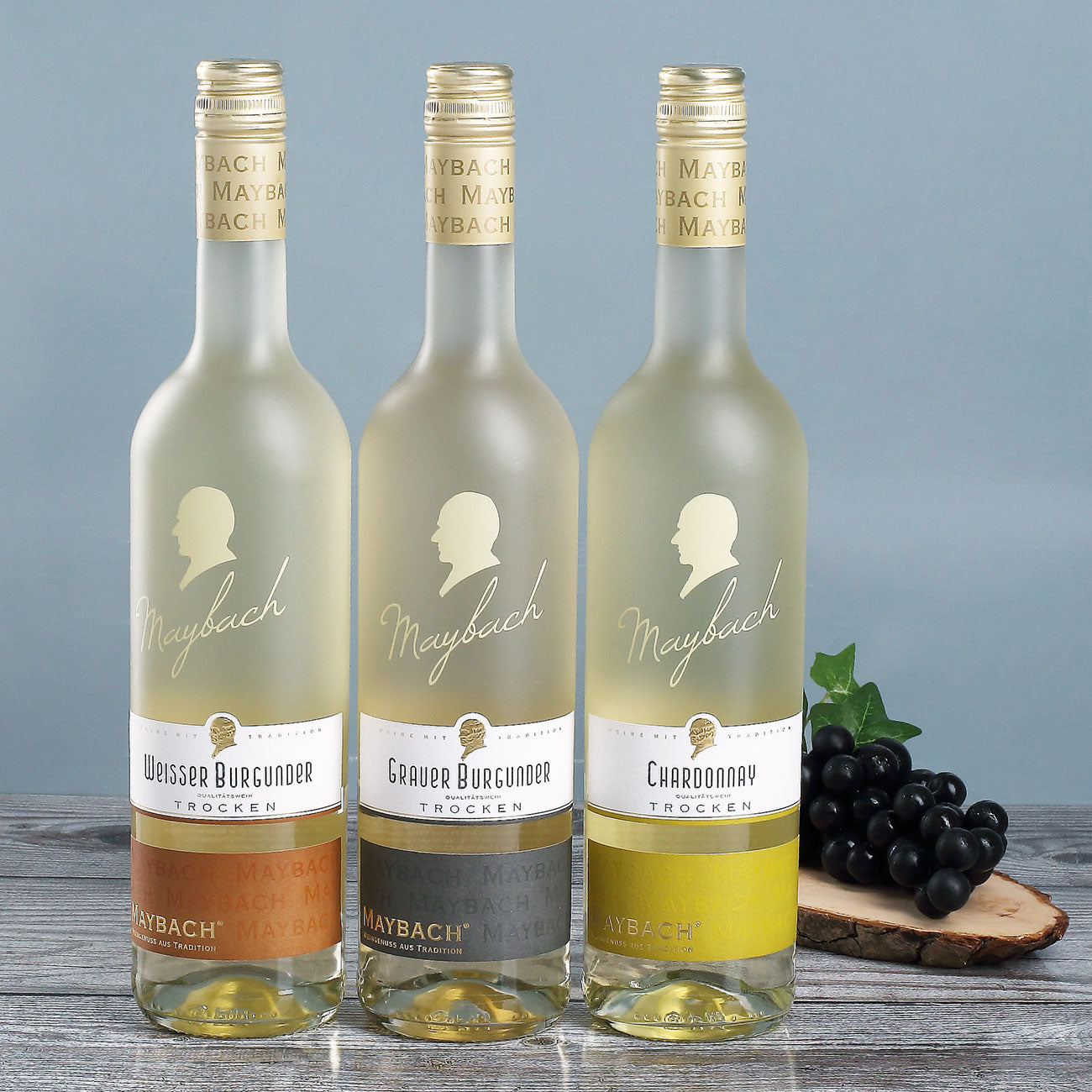 Wein-Geschenkset zu Weihnachten mit Logoaufdruck