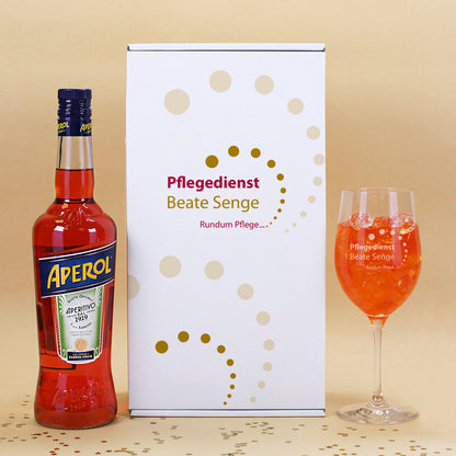Aperol Geschenkset für Firmen als Mitarbeitergeschenk