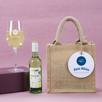 Miterbeitergeschenk Wein