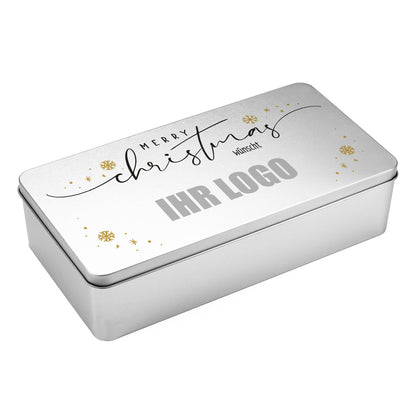 Stollendose mit Aufdruck für Firmen