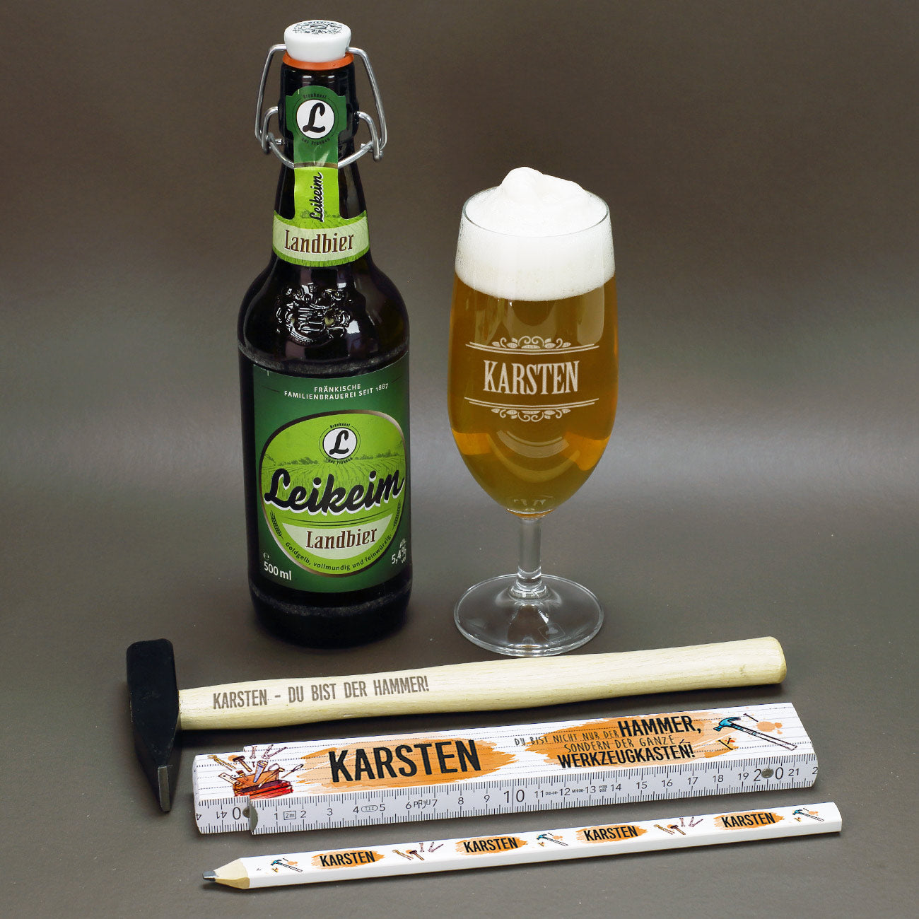 Biergeschenk für Handwerker