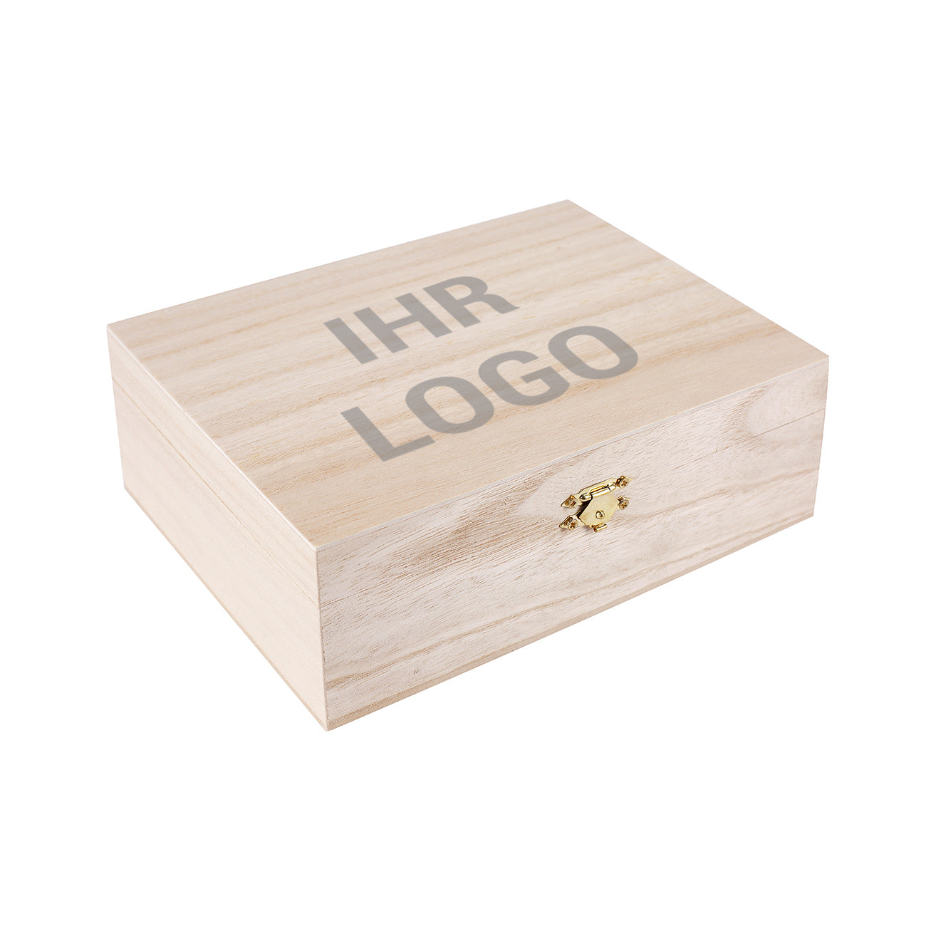 Bedruckte Teebox in drei versch. Größen mit Firmenlogo