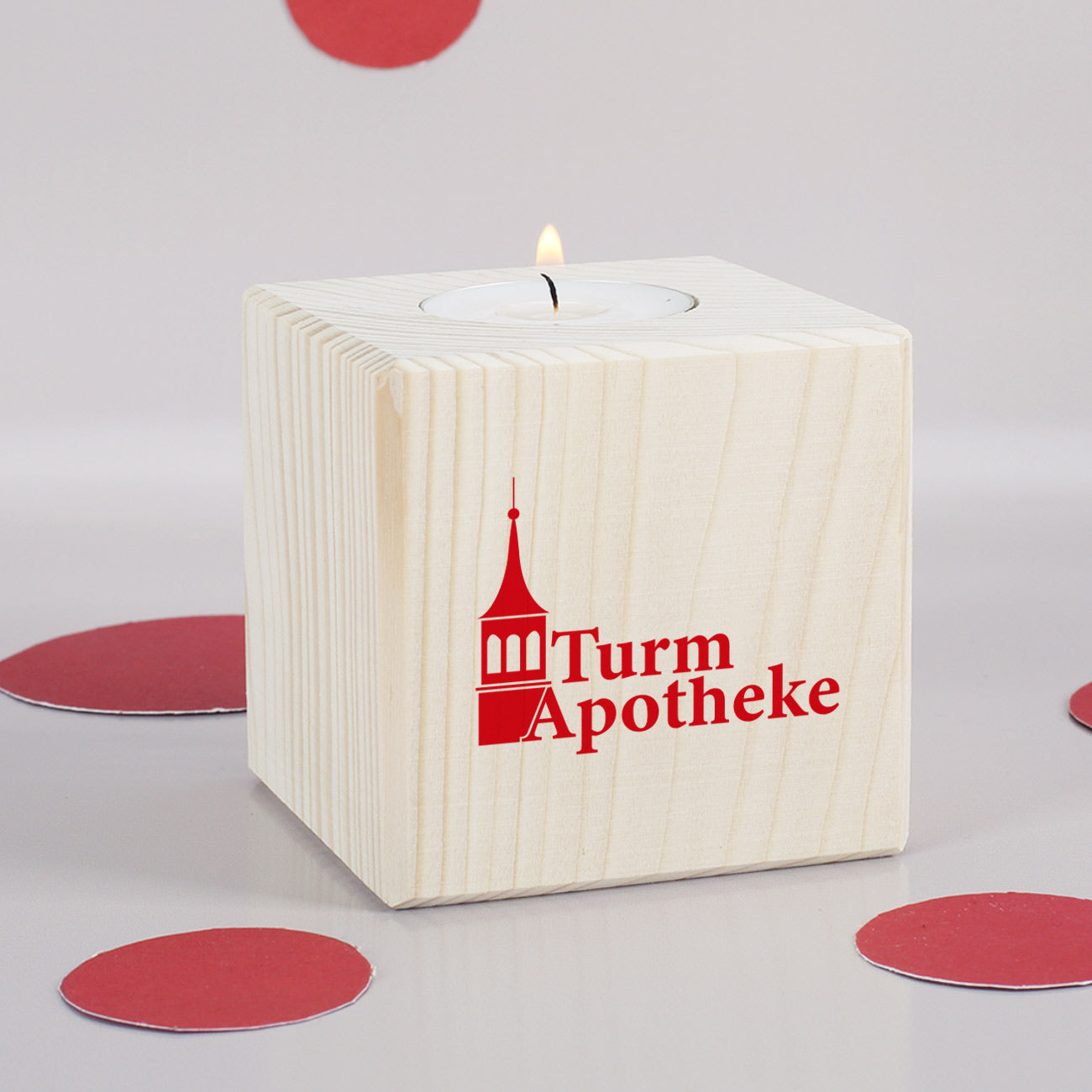 Teelichthalter mit eigenen Design