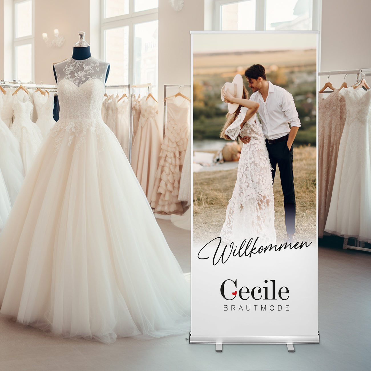 Roll-Up Banner mit individuellem Design