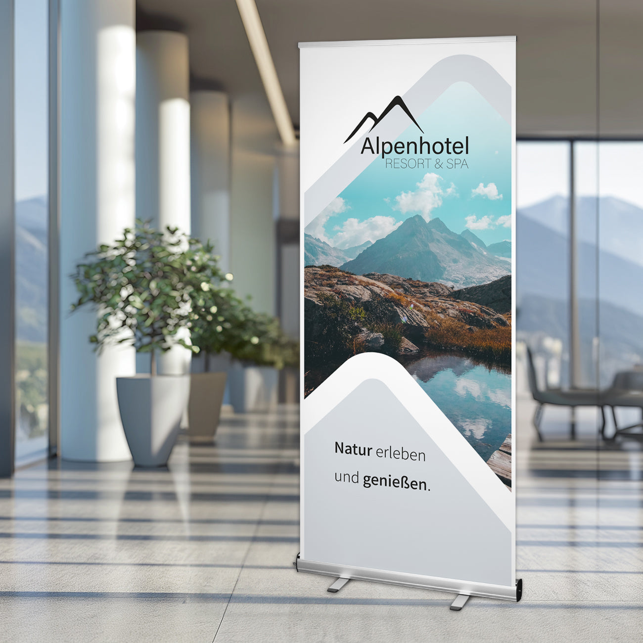 Roll-Up Banner mit individuellem Design