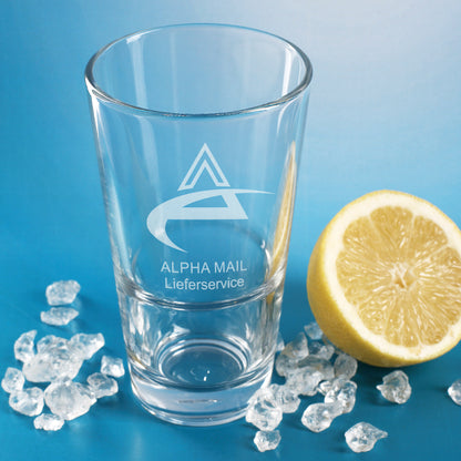 Leonardo Trinkglas inkl. Gravur des Logos