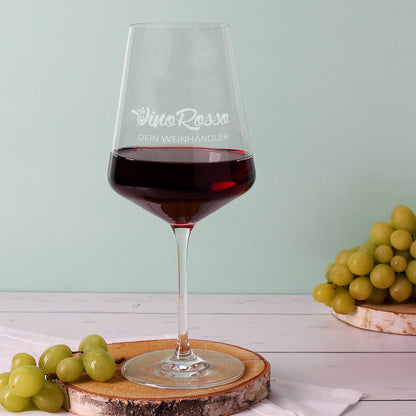 Leonardo Weinglas inkl. Gravur des Logos