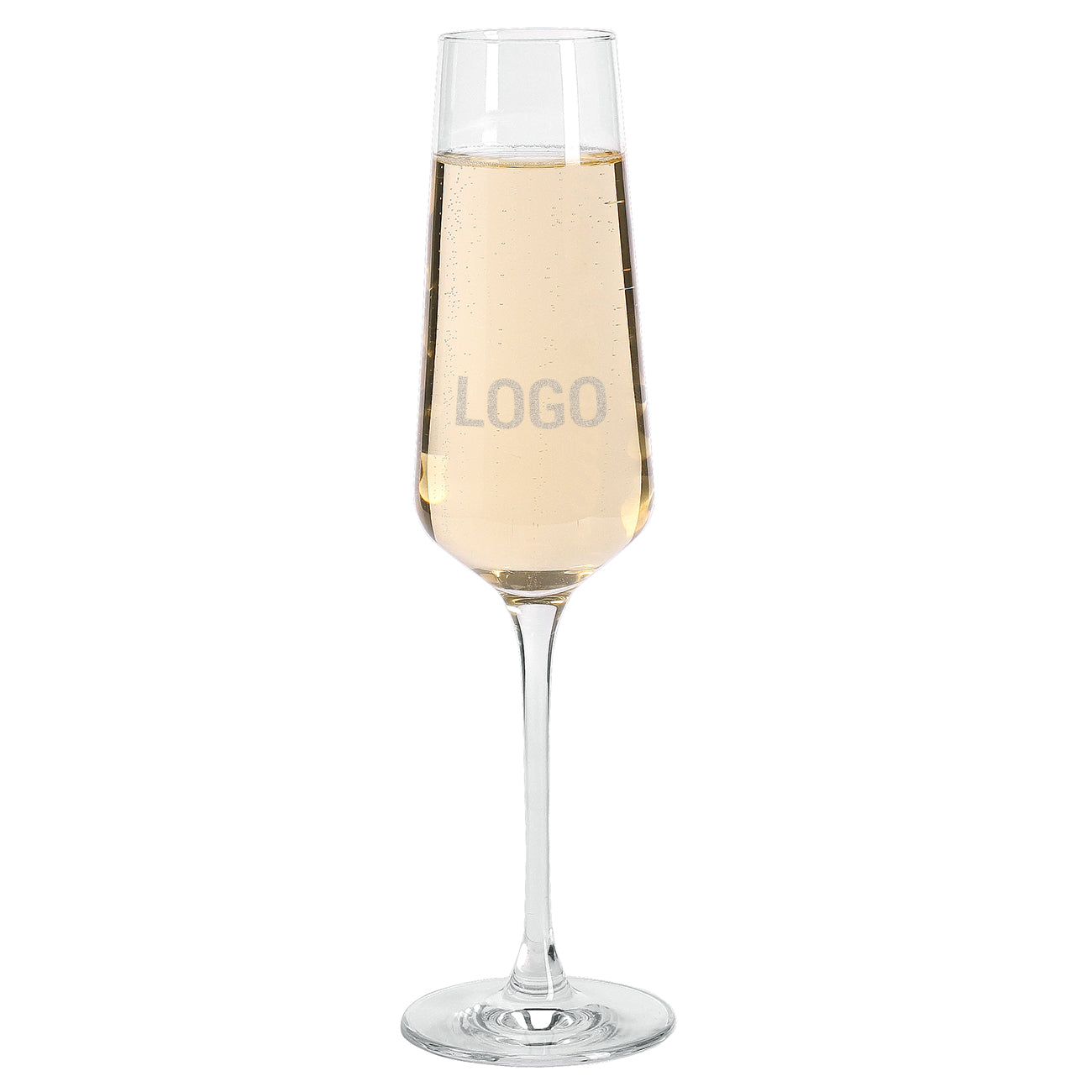 Sektglas mit Gravur – Leonardo Glas mit Logo für Events & Unternehmen