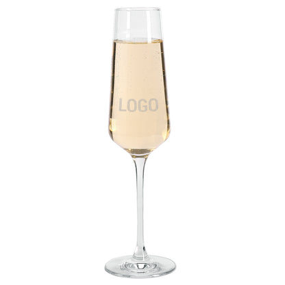 Sektglas mit Gravur – Leonardo Glas mit Logo für Events & Unternehmen
