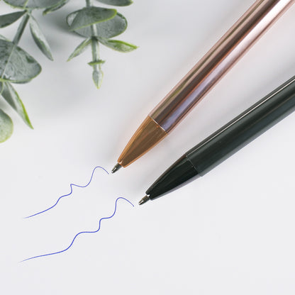 Kugelschreiber mit Namensgravur in rosa oder grau