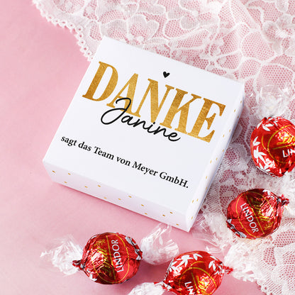 Dankeschön-Geschenk Pralinen Lindt