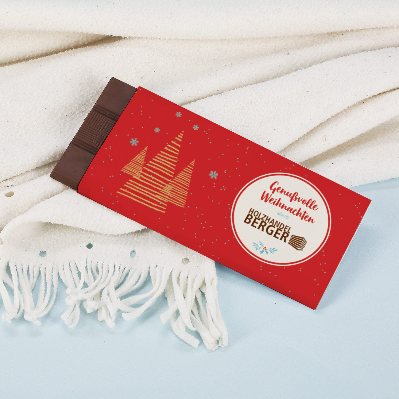 Glühwein-Geschenkset mit Firmenlogo