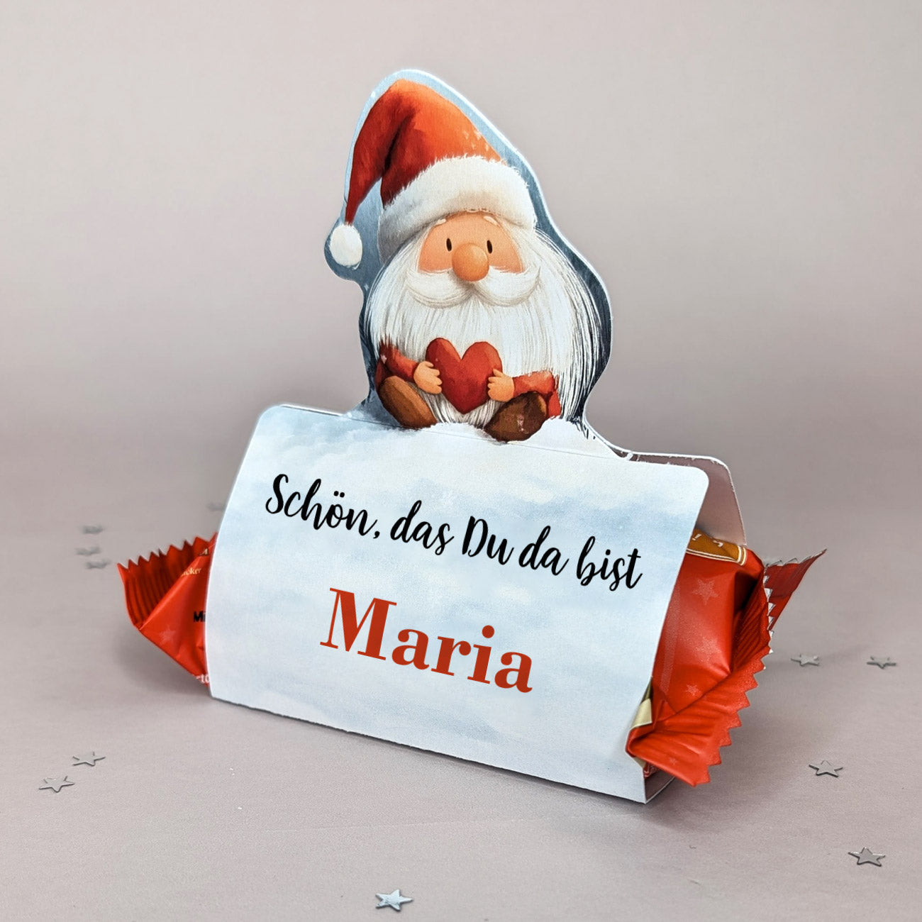 Mini Stollen mit weihnachtlicher Banderole