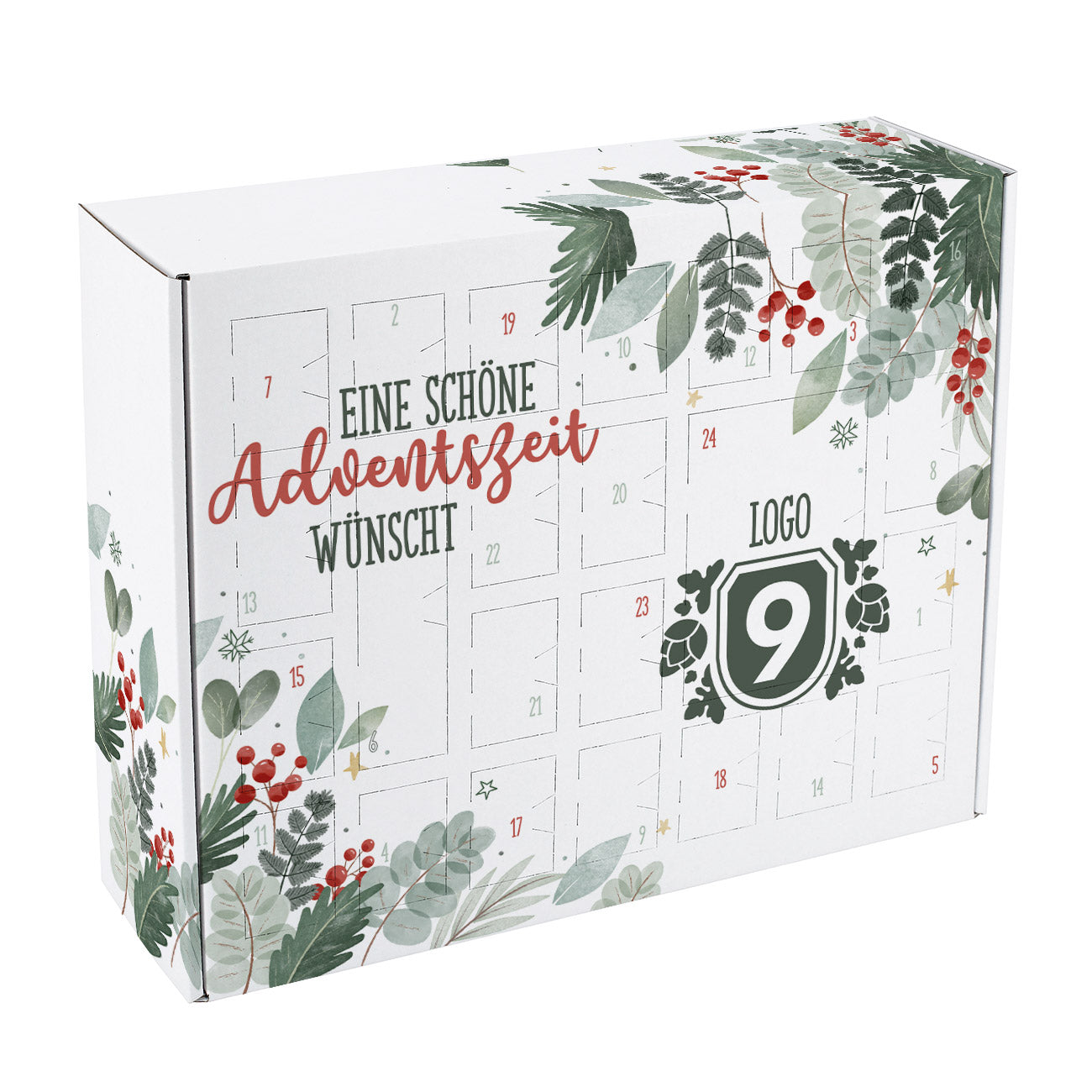 Adventskalender mit Logo - Eine schöne Adventszeit