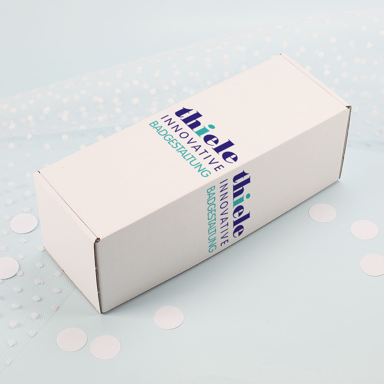 Karton Verpackung mit Logo bedruckt