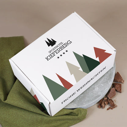 Bedruckte Geschenkverpackung mit Wunschdesign und Logo