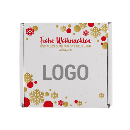 Weihnachtliches Geschenkset - Tasse und Verpackung