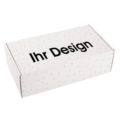 Bedruckte Geschenkverpackung mit Firmenlogo