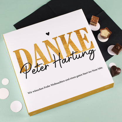 Mitarbeitergeschenk Pralinen