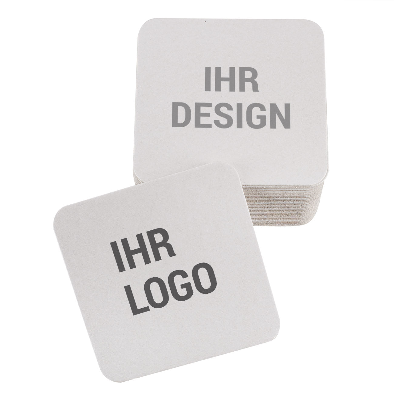 Bierdeckel mit Logo bedruckt