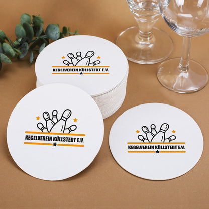 Untersetzer mit eigenem Design bedruckt