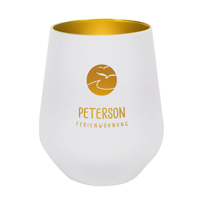 Graviertes Windlicht Firmenlogo