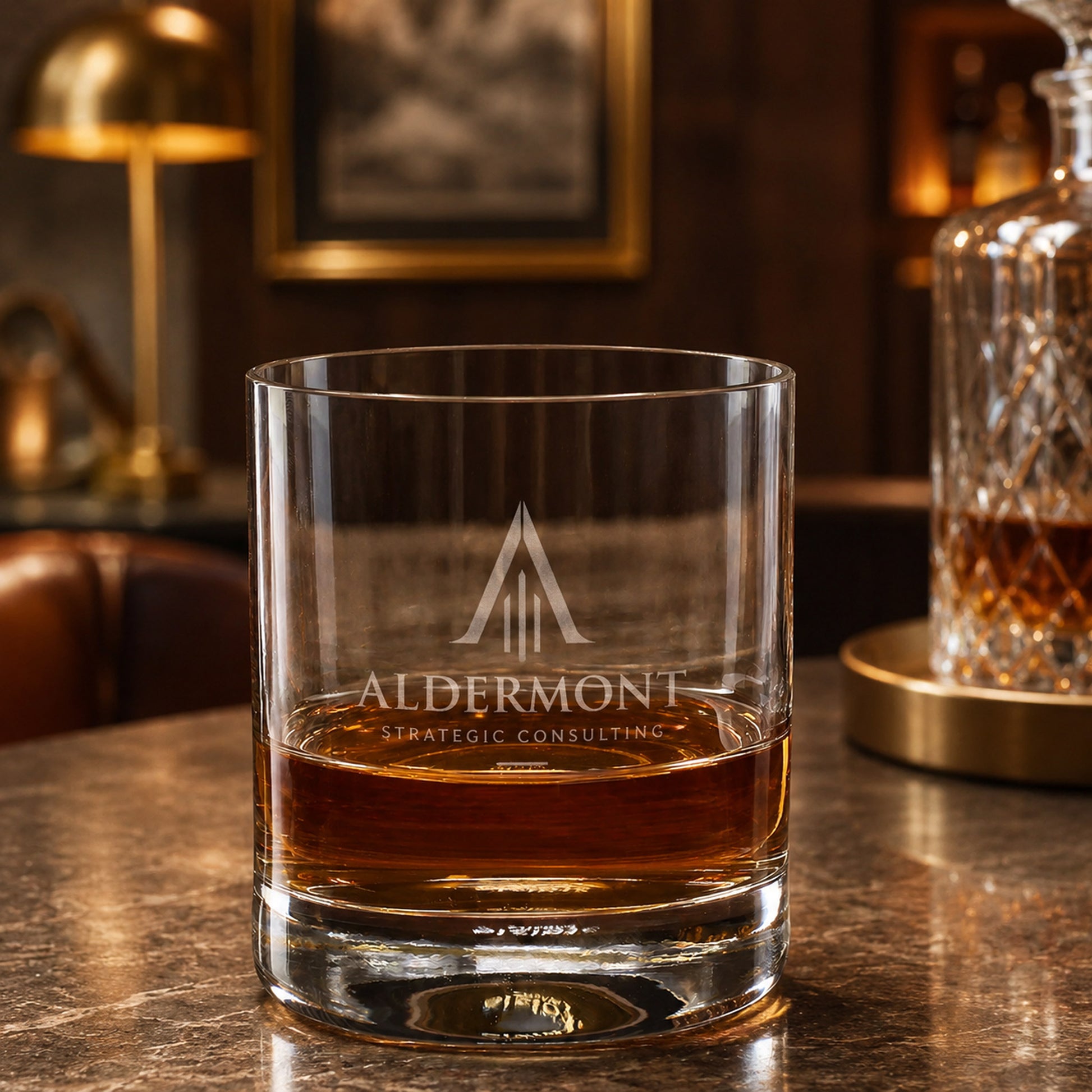 Whiskyglas mit Gravur
