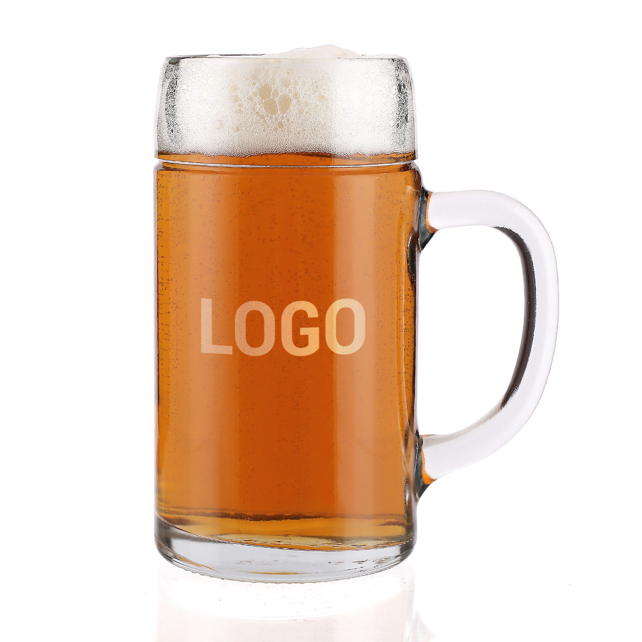 Maßkrug inkl. Gravur des Logos