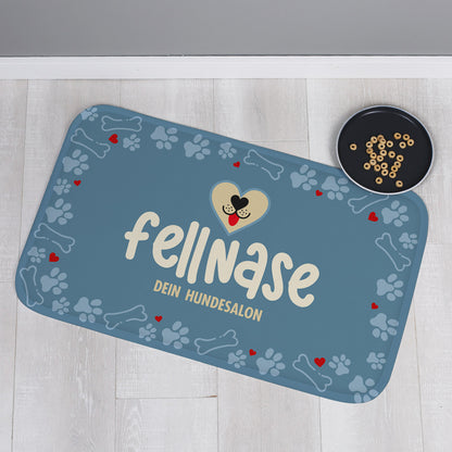 Badematte mit Logo im eigenem Design