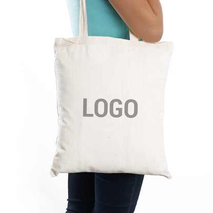 Jutebeutel in natur inkl. Druck des Logos